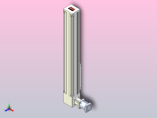 伺服电机集成皮带传动直线执行器TPA-OCB-140-256-L550-DL-J90-N3