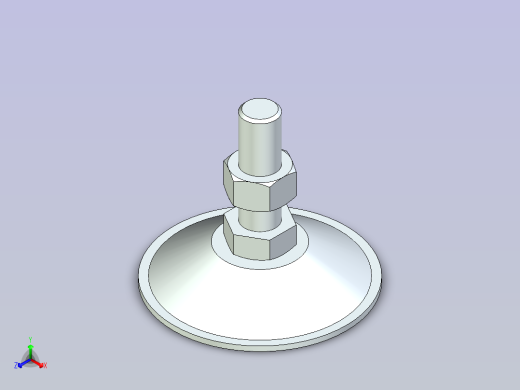 脚轮脚杯3D  WAH01-D90-M16-L50.x_t