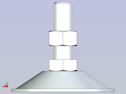 脚轮脚杯3D  WAH01-D90-M16-L50.x_t后视缩略图
