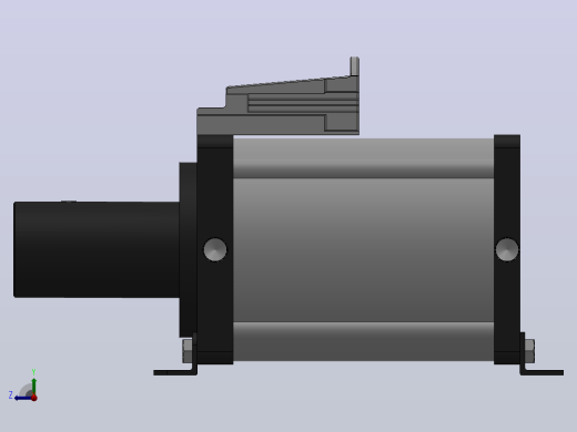 MHA系列直压式增压器[MHA-80-28-M-70-S1]右视缩略图