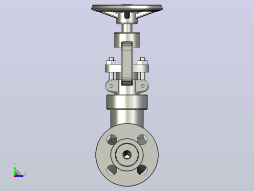 2500Lb-PN42.0 MPa[DN20截止阀]左视缩略图