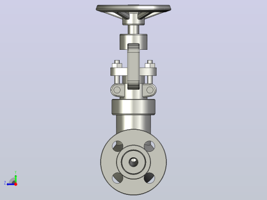 2500Lb-PN42.0 MPa[DN20截止阀]右视缩略图