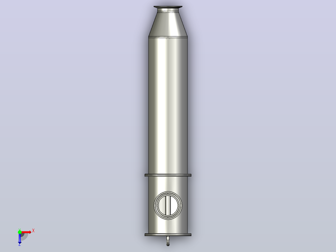 DGX04-K卡式双节直角过滤器[DGX04-K-DN65]俯视图