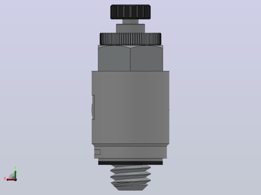 调速阀AS11F限入型调节接头[AS1211F-M5-04]后视缩略图