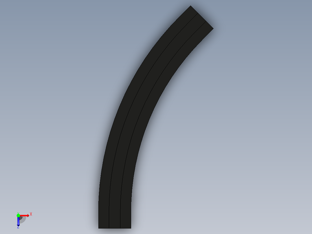 ZWGD-1873-K325-TA45-R800-N1-C1转弯轨道(无轴承)俯视图