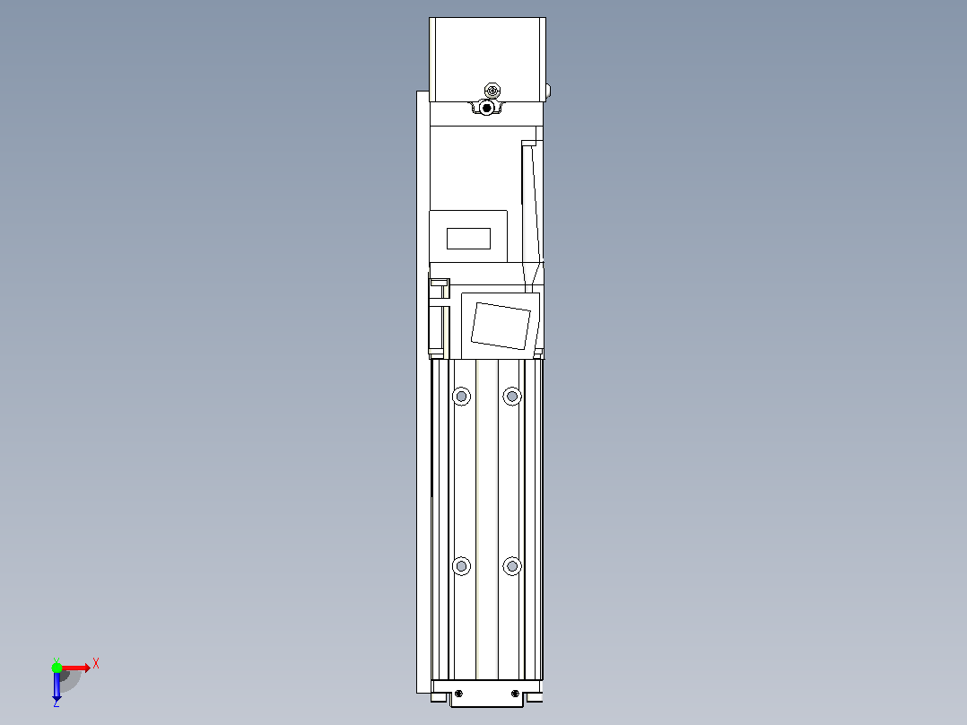 钢基模组TPA-KSR-4002C-200A1-MU-H1S0俯视图