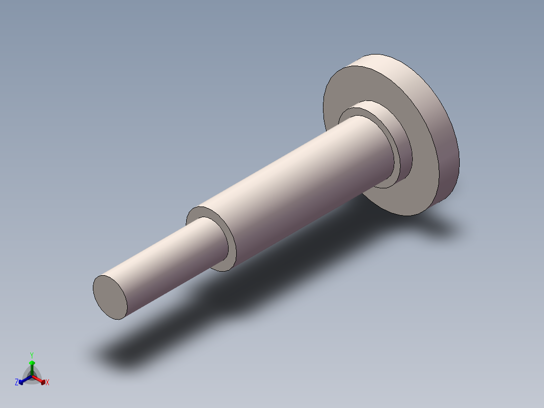 轴.SLDPRT正等轴测图