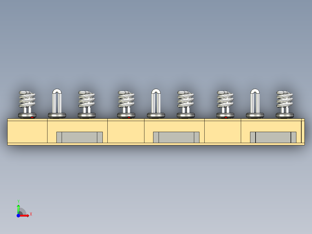 智能开关测试盒前视图