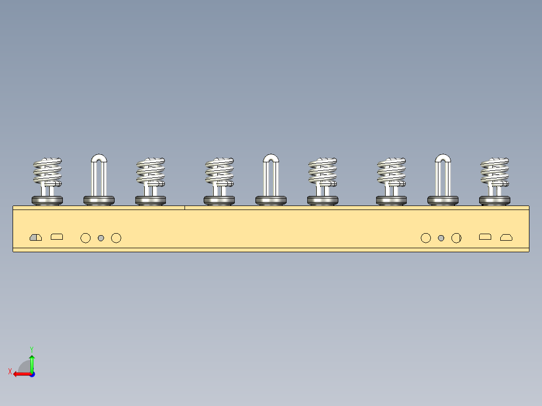 智能开关测试盒后视图