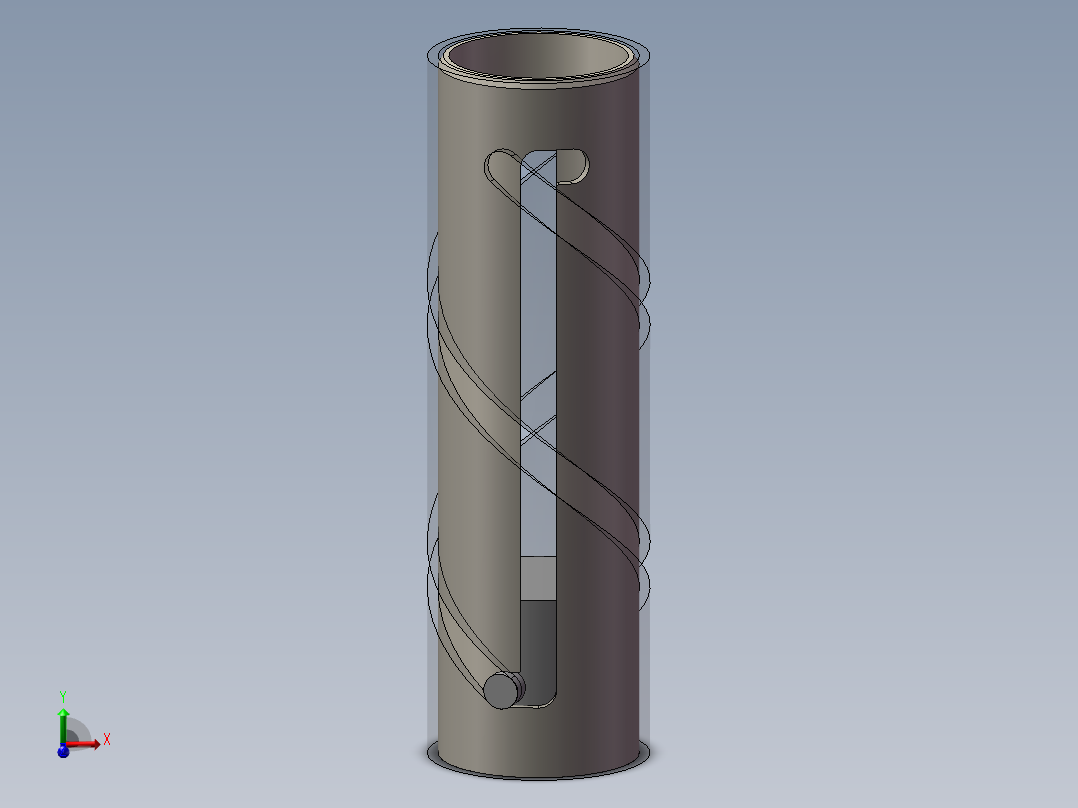 路径配合习作 旋转抬升机构