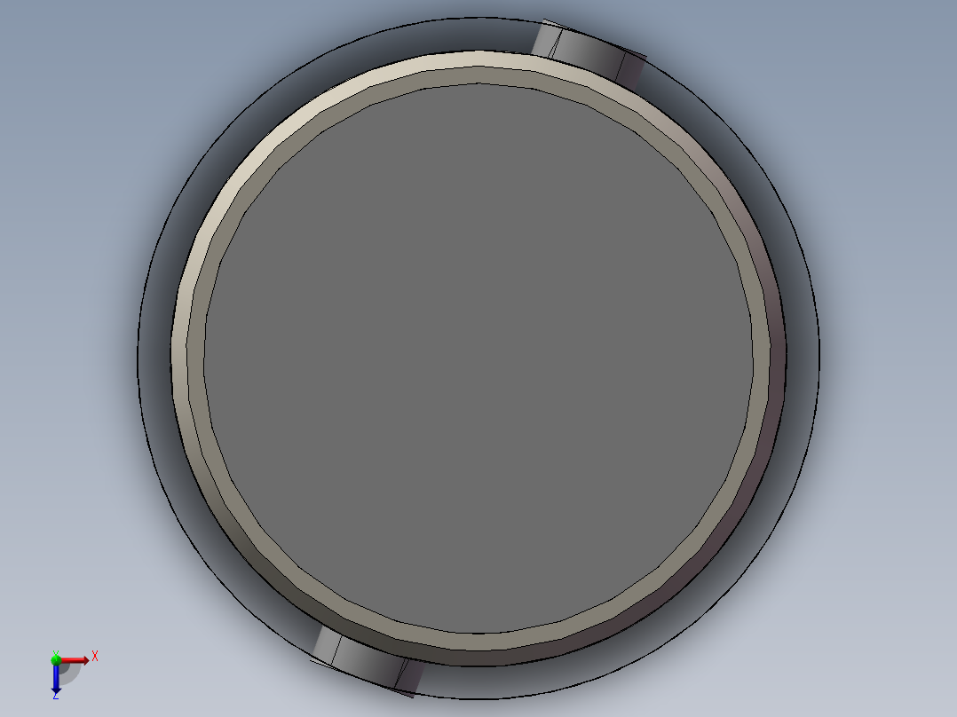 路径配合习作 旋转抬升机构俯视图