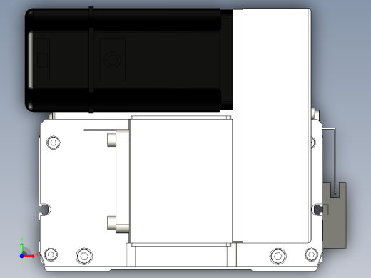 Toyo东佑达直线模组-ECB17-150-RU前视缩略图