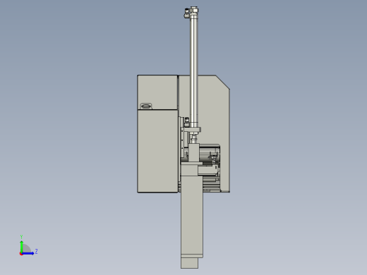 贴标机300行程标准模型左视缩略图