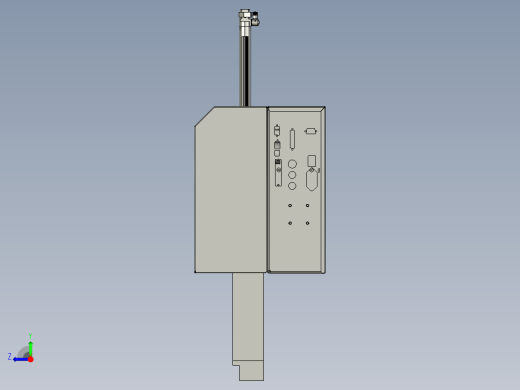 贴标机300行程标准模型右视缩略图