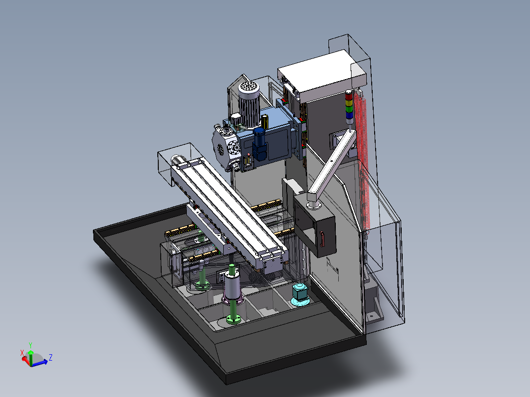 E330 升降台式转塔钻攻中心