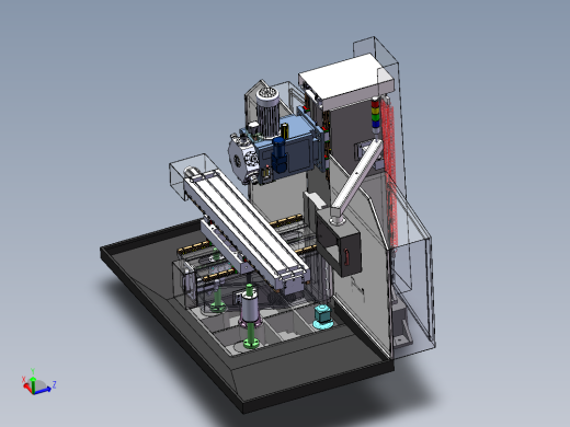 E330 升降台式转塔钻攻中心