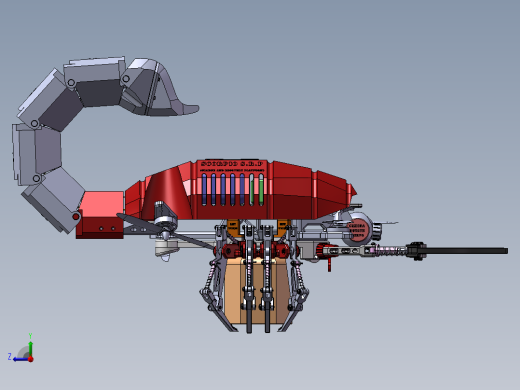 B22-机械蝎子无人机右视缩略图
