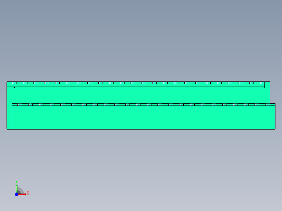 DEGSON 2EDG 系列 5.0mm 可插拔接线端子组-2EDGRTC-5.0-48P-14-00AH前视图