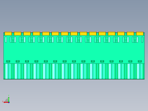 DEGSON 2EDG 系列 5.08mm 可插拔接线端子组-2EDGKD-5.08-15P-14-00AH后视缩略图