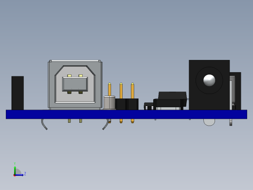 arduino-uno-reference-design左视缩略图