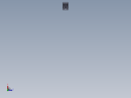 铝型材及其附件3.31.100.40.80.SLDPRT俯视缩略图