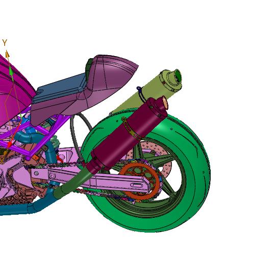 杜卡迪怪兽改装咖啡骑士