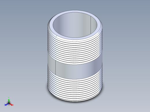 聚氯乙烯配件33-Sch80_Nipple_MPTxMPT_861-295_2.5in x 4in