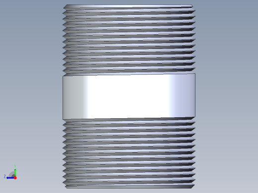 聚氯乙烯配件33-Sch80_Nipple_MPTxMPT_861-295_2.5in x 4in右视缩略图