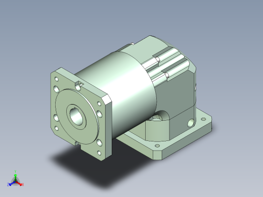 直齿孔ZPLF160-L2 35-114.3-200-M12.stp正等轴测缩略图