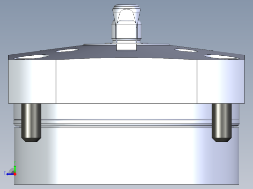 KOSMEKSWH2080-G多系列多零件图纸模型右视缩略图