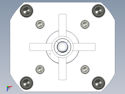 KOSMEKSWH2080-G多系列多零件图纸模型俯视缩略图