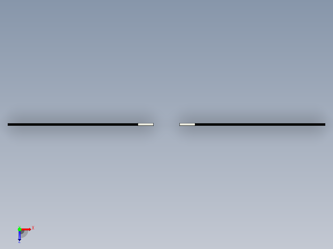 光纤元件对射型FT-1016Q俯视图