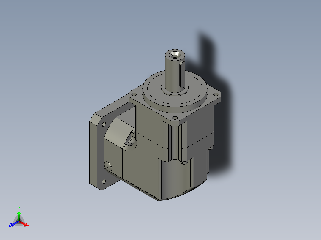 斜齿ZPGH142-L1 35-114.3-200-M12-10B.STEP主视图