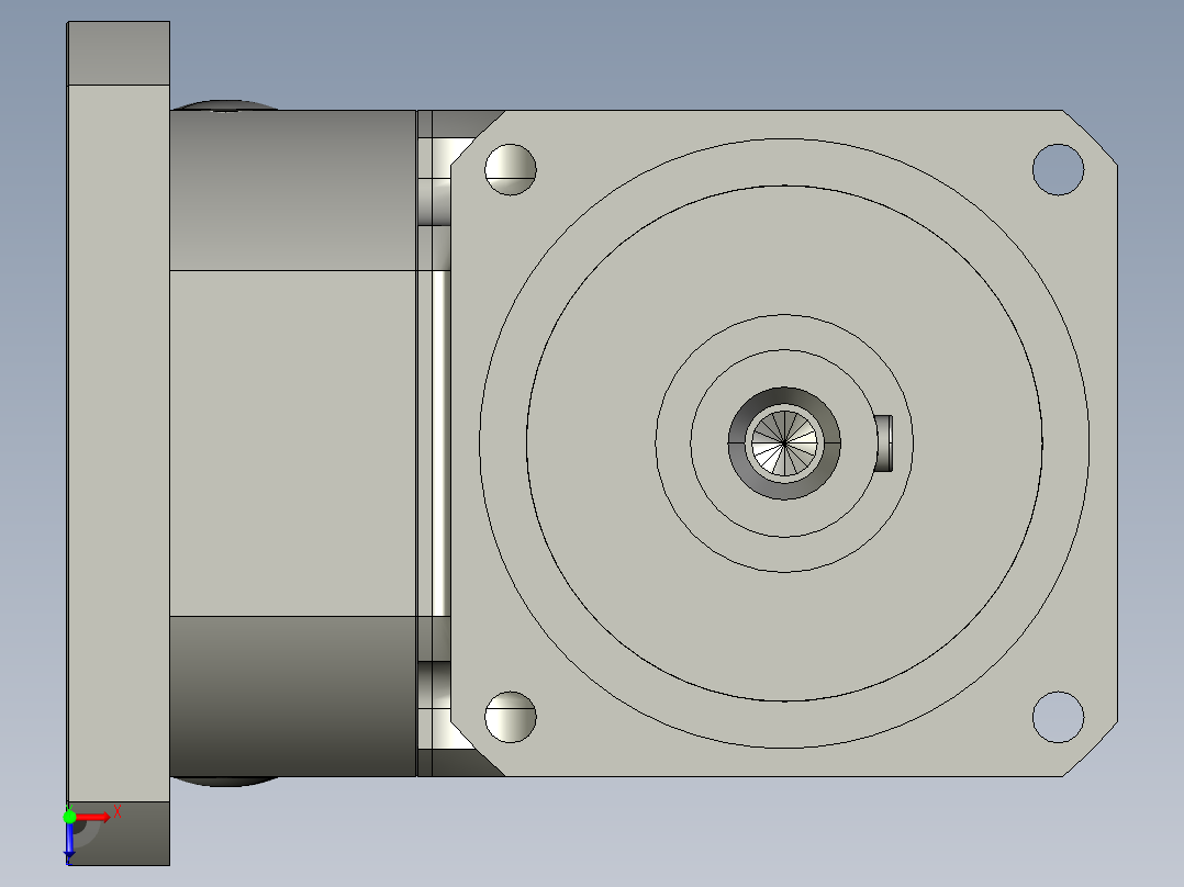 斜齿ZPGH142-L1 35-114.3-200-M12-10B.STEP俯视图