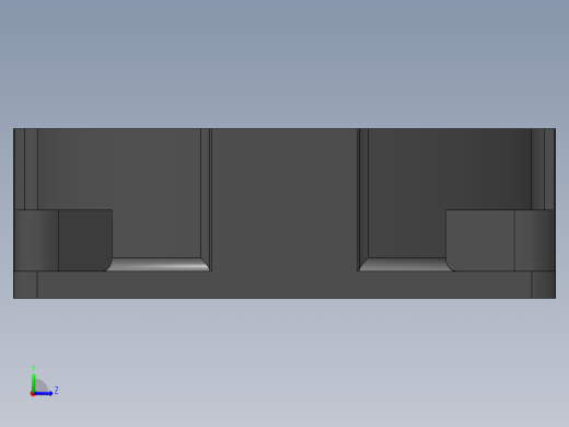 fan电脑主机CPU风扇简易模型3D图纸 Solidworks设计左视缩略图