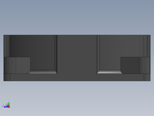 fan电脑主机CPU风扇简易模型3D图纸 Solidworks设计右视缩略图