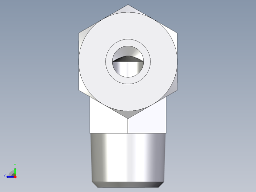 卡套式工业通用硬管接头EO_Male_stud_elbow_WE10SM71右视缩略图