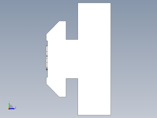 型材-BR 6MM FLAT-TEE SLIDER KJN523213左视缩略图