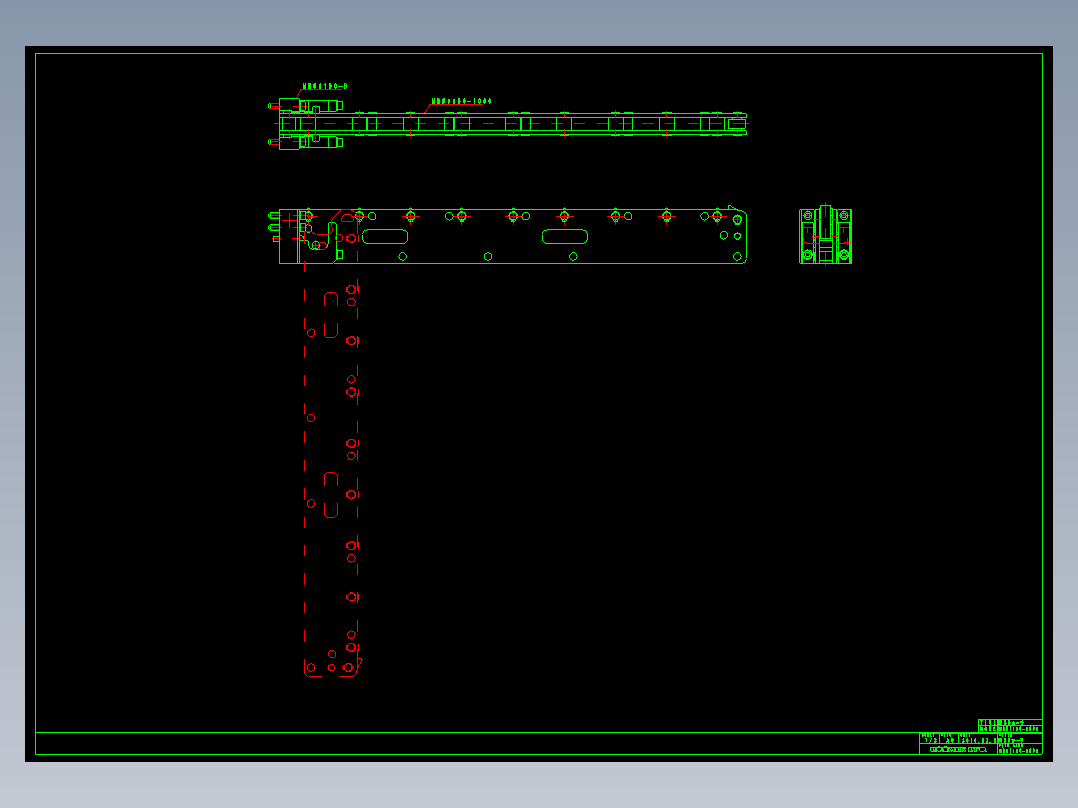 KOSMEKMRD1190-1000多系列多零件图纸模型