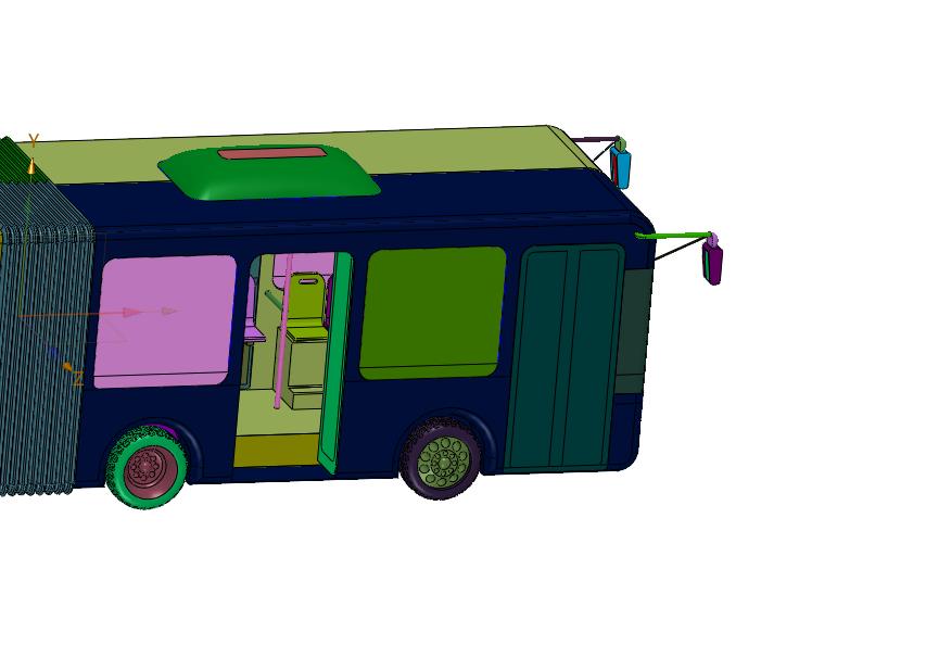 公交车玩具双节电车