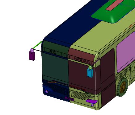 公交车玩具双节电车