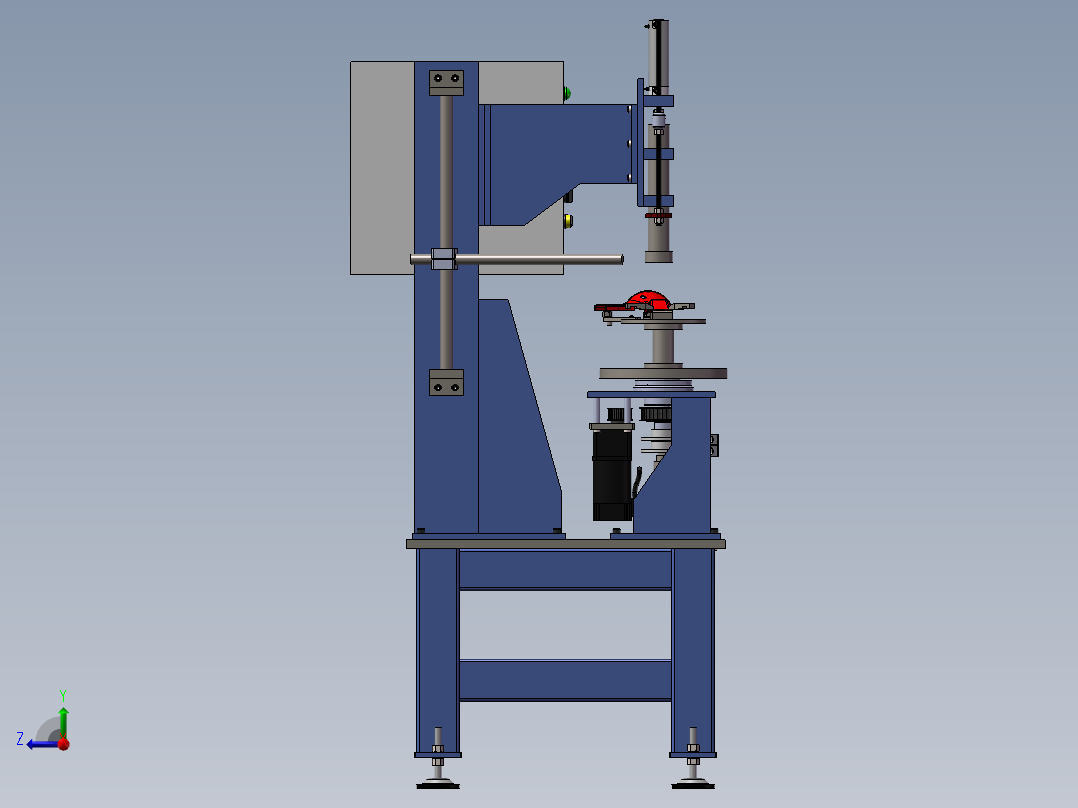 旋转焊接机sw20右视图