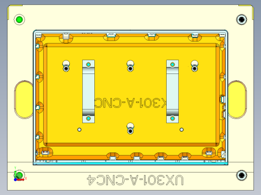 UX301-A-笔记本CNC工装夹具三维模型CNC4-8-15前视缩略图