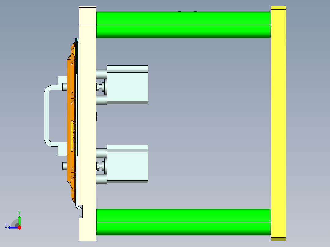 UX301-A-笔记本CNC工装夹具三维模型CNC4-8-15右视图