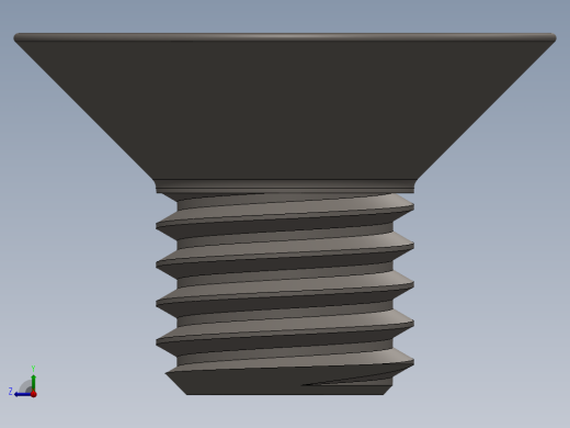 Screw_ISO_10642_M10x14_A2.SLDPRT右视缩略图