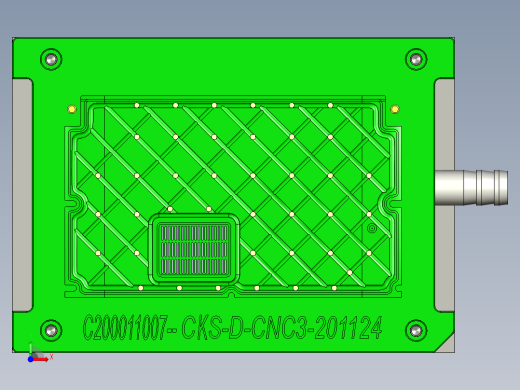 CKS-D-笔记本CNC工装夹具三维模型CNC3-201124前视缩略图