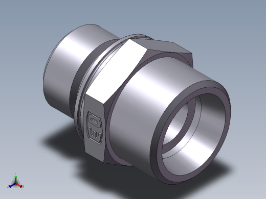 公制螺纹O圈密封、1CH-22-18