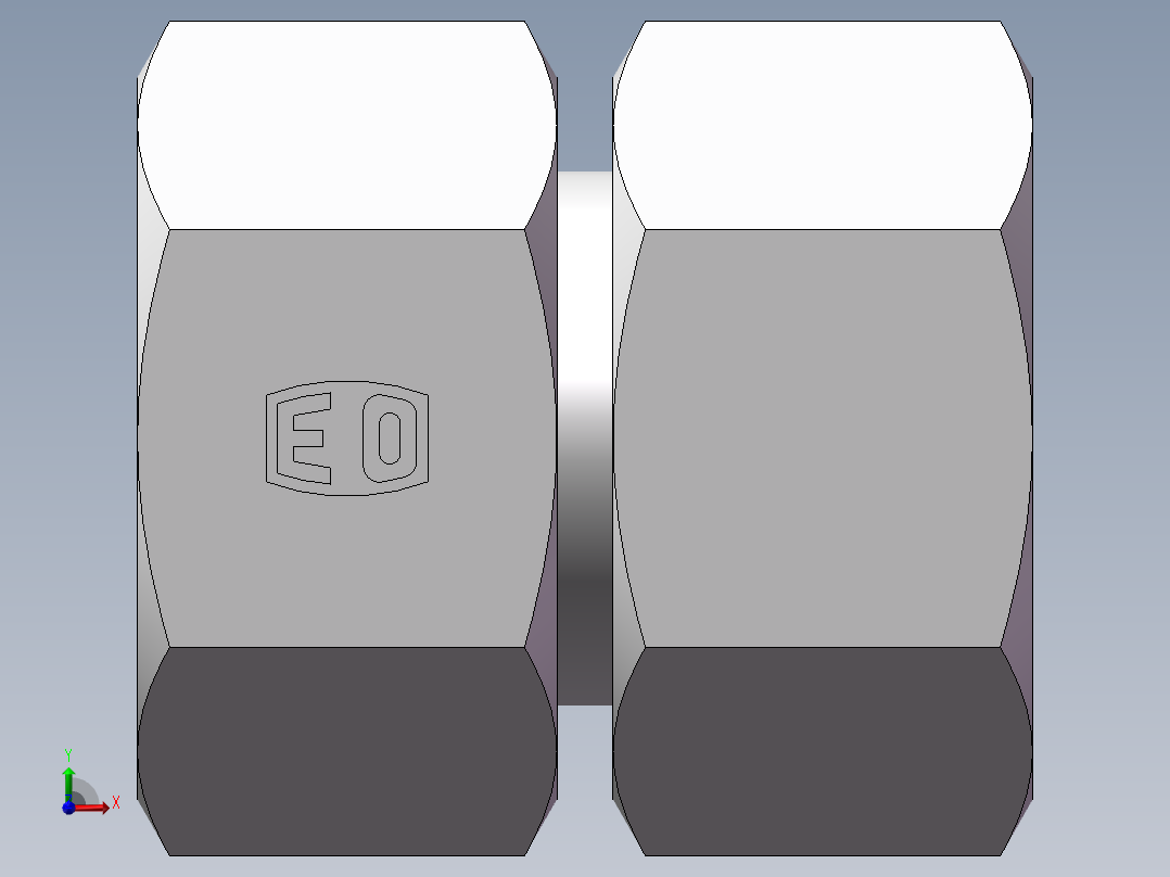 3C+3D 组合接头、3D-42前视图