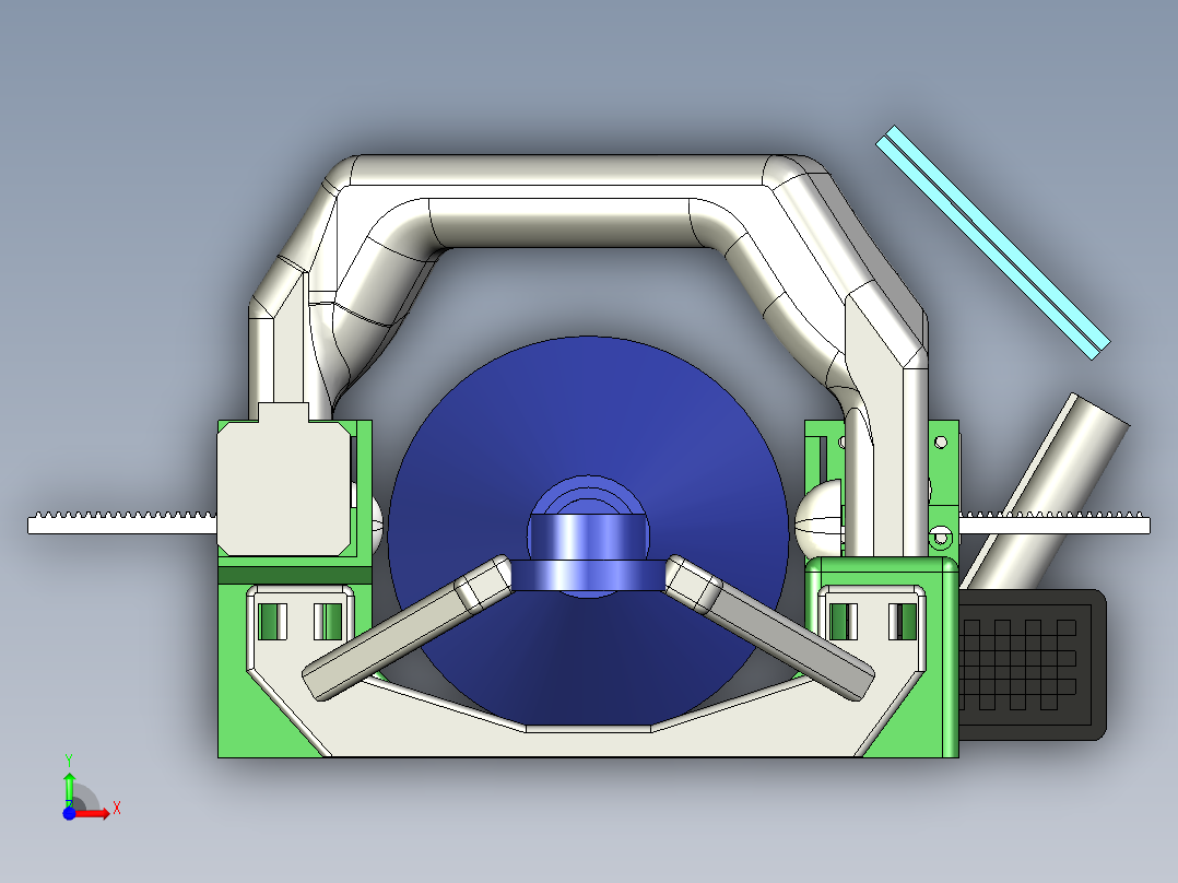 B3004020-自动紧急呼吸机前视图
