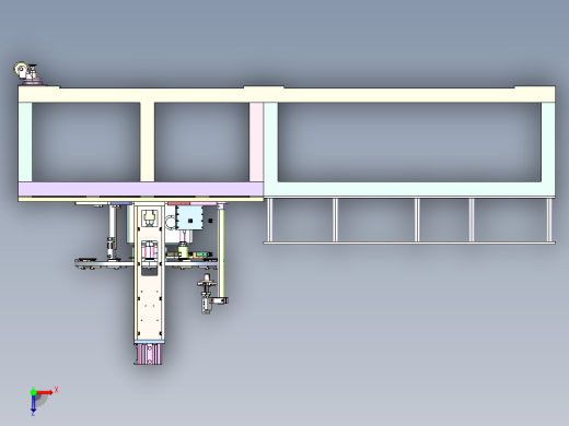 FL-710 美妆眼影盘自动压粉机俯视缩略图